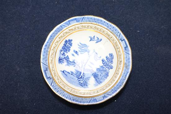 A collection of miniature Worcester, Limoges, etc